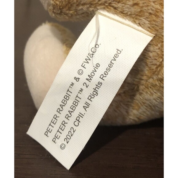 Peter Rabbit 2  2022 Plush Slap Bracelet Hugging Bunny 9” Stuffed Animal Bunny - Picture 10 of 11